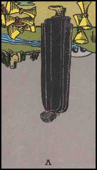 聖杯の給仕（逆位置）