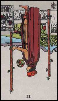 棒の２（逆位置）