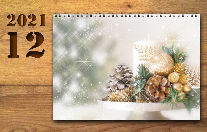 2021年12月の運勢カレンダー（星座占い・宿曜・六曜）